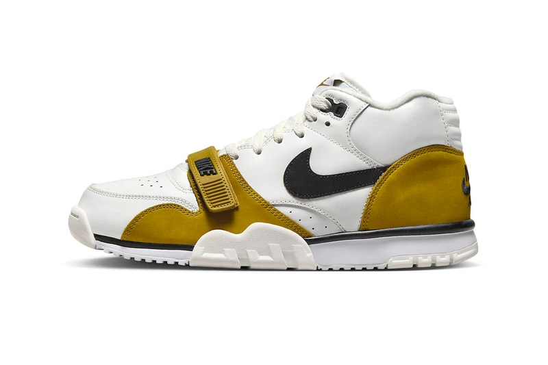 Nike Air Trainer 1 Surfaces in "White/Wheat Brown" FQ8225-100 fall 2023 sneakers shoes retro swoosh basic shoes staple shoes original nike