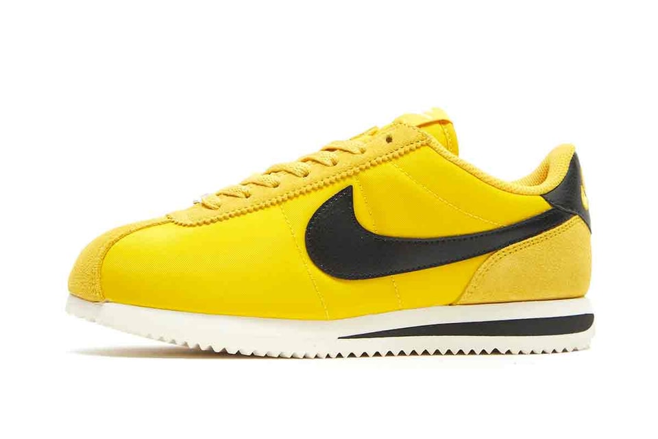 sólido Archivo Ten confianza Nike Cortez "Yellow/Black" Channel Bruce Lee Release | Hypebeast