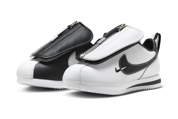Nike Cortez Receives a Shrouded "Yin and Yang" Makeover