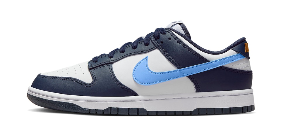 Nike Dunk Low Gets Dripped in Navy and Baby Blue