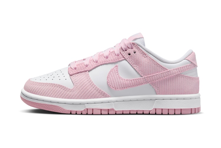 Nike Dresses the Dunk Low in "Pink Corduroy"
