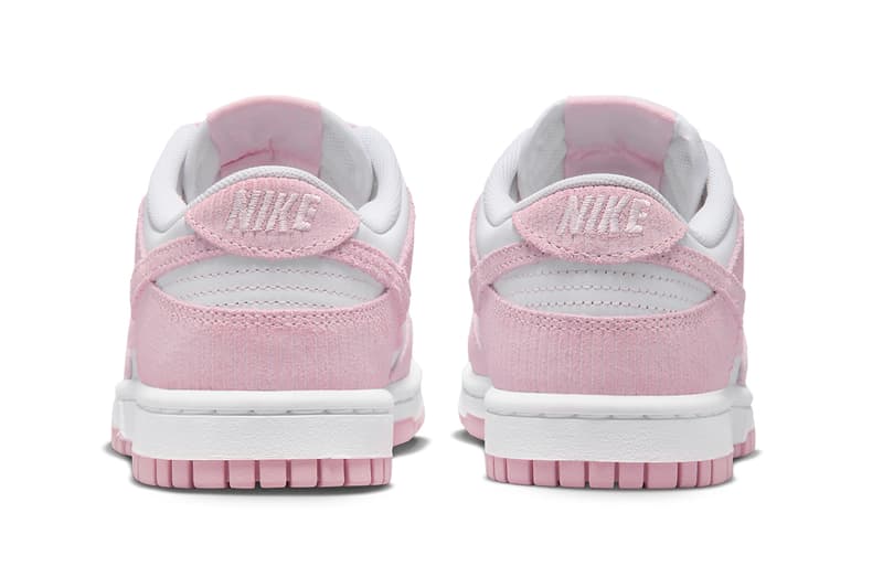 Nike Dunk Low Pink Corduroy FN7167-100 Release Info date store list buying guide photos price