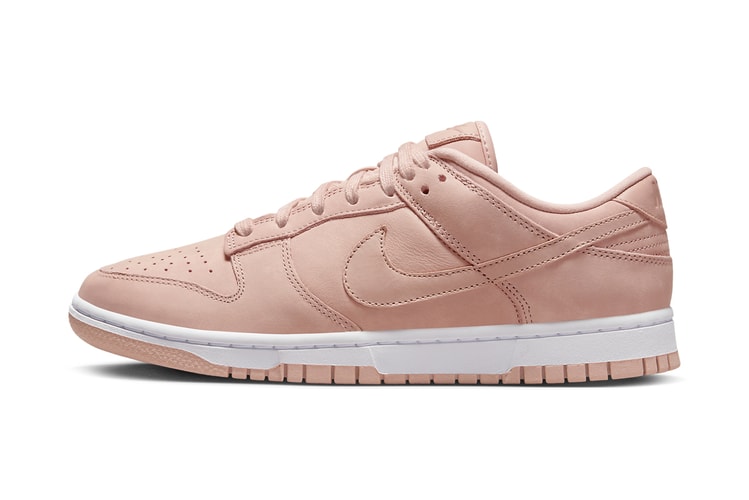 Nike Coats the Dunk Low in "Pink Oxford"