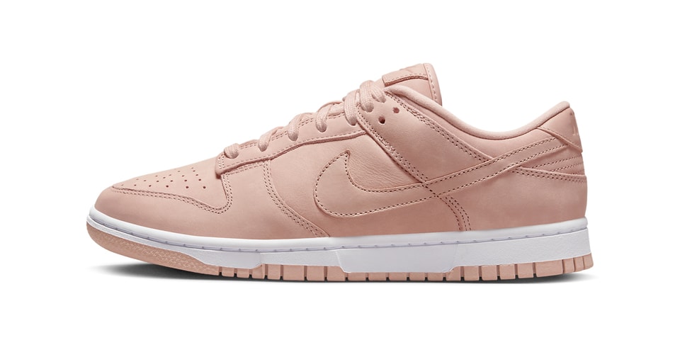 Nike Coats the Dunk Low in "Pink Oxford"