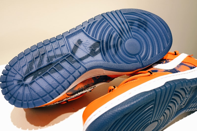 the Nike Dunk Low Virgil Abloh Futura Laboratories sothebys auction eight pairs release date info store list buying guide photos 