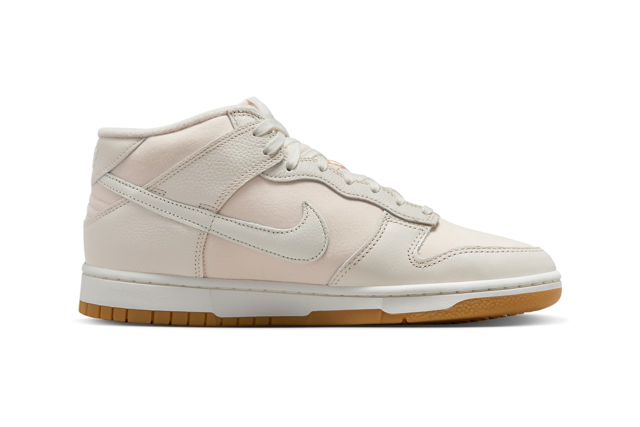 Nike Dunk Mid Cream Canvas DZ2533-100 Release Info date store list buying guide photos price