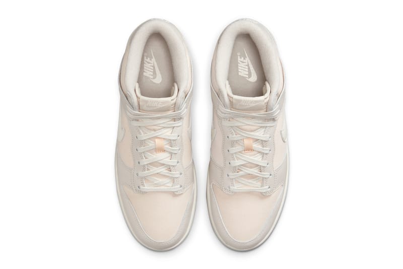 cream laces dunk high