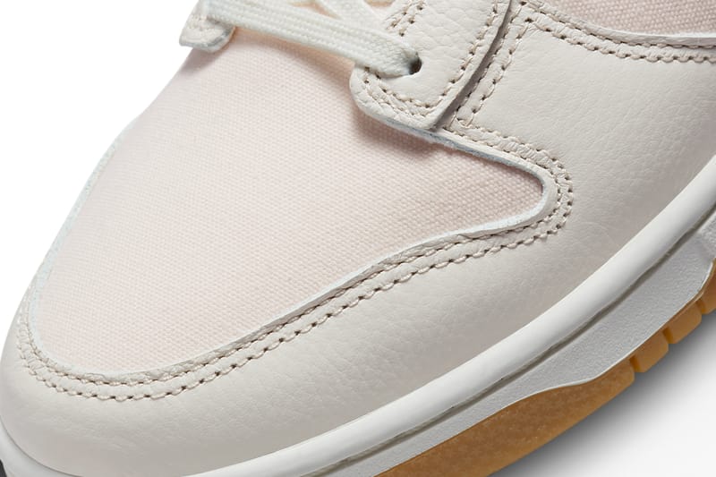 cream and white dunks