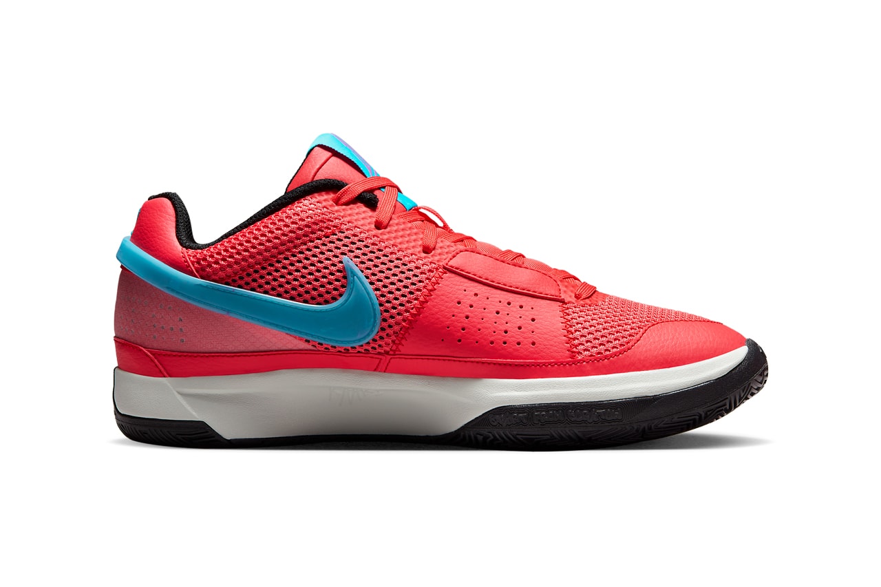 Nike ja 1 красный синий белый дата выпуска информация список магазинов руководство по покупке фотографии цена DR8785-800 Ember Glow