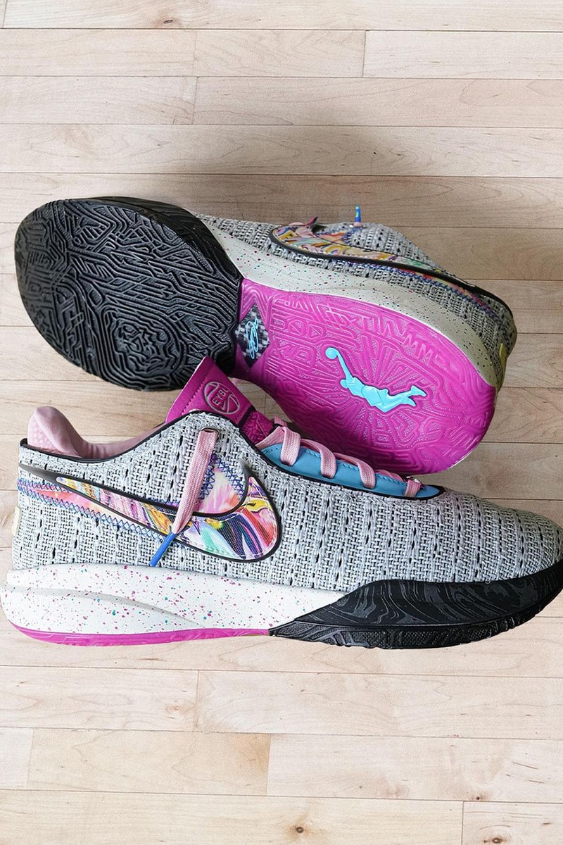 nike lebron 20 eybl photos info lebron james