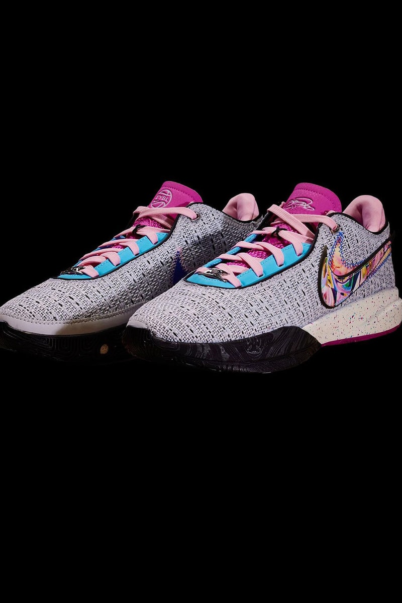 nike lebron 20 eybl photos info lebron james