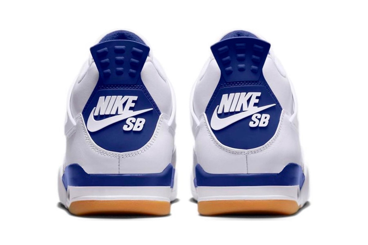 Nike SB x Air Jordan 4 Blue/White Rumor