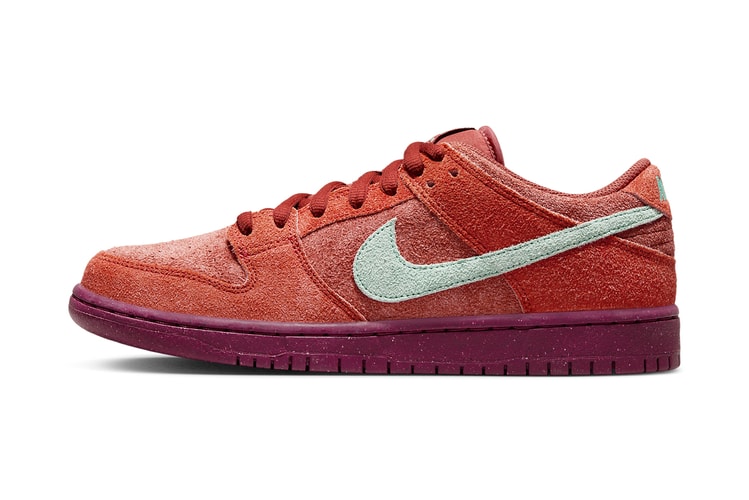 The Nike SB Dunk Low "Mystic Red" Releases This Month