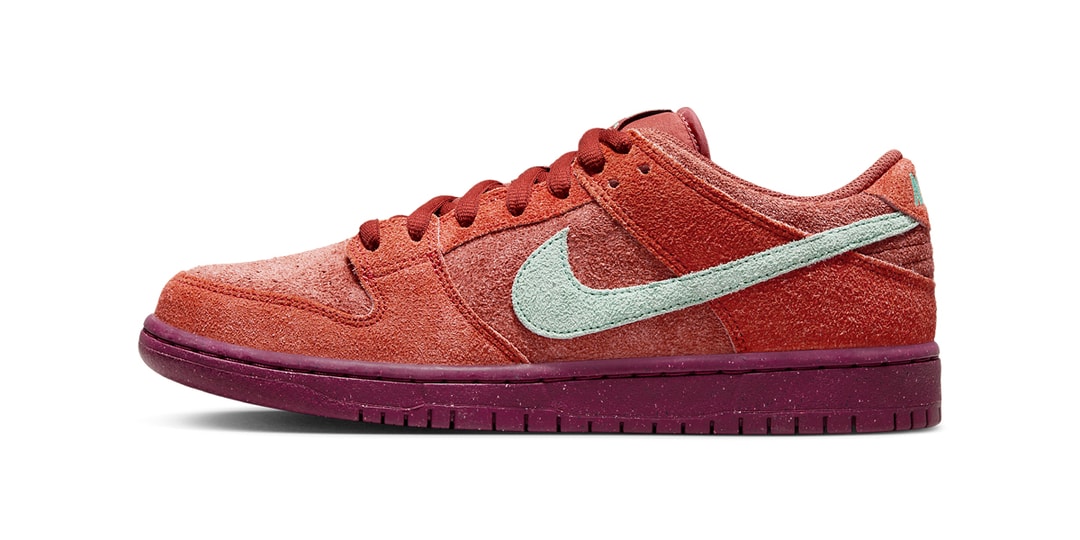 The Nike SB Dunk Low "Mystic Red" Releases This Month