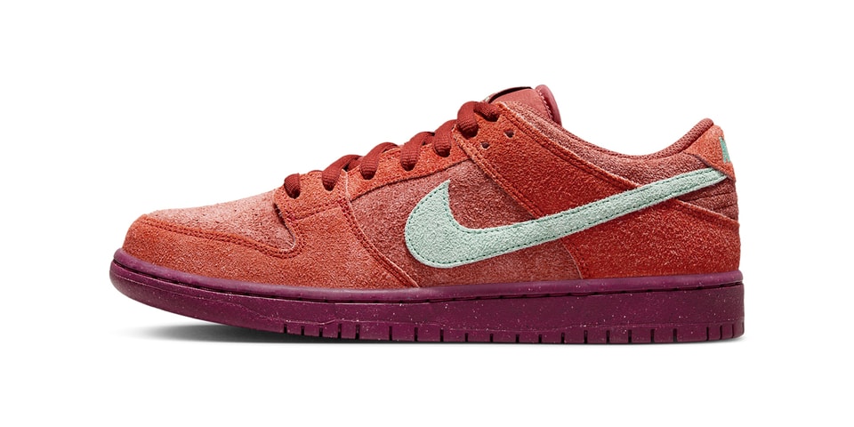A Shaggy "Mystic Red" Covers the Nike SB Dunk Low
