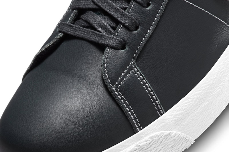 Nike SB Blazer Mid Pro Skater Mason Silva black silver white high top chain link head logo brick release info date price