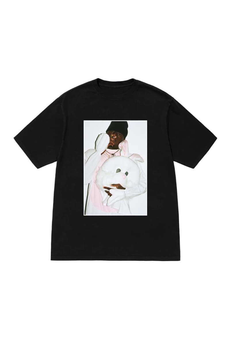 Olaolu Slawn x Fin Flint x Dover Street Market London Basement Rabbit Bunny Installation T-Shirt Drop DSML Release Information