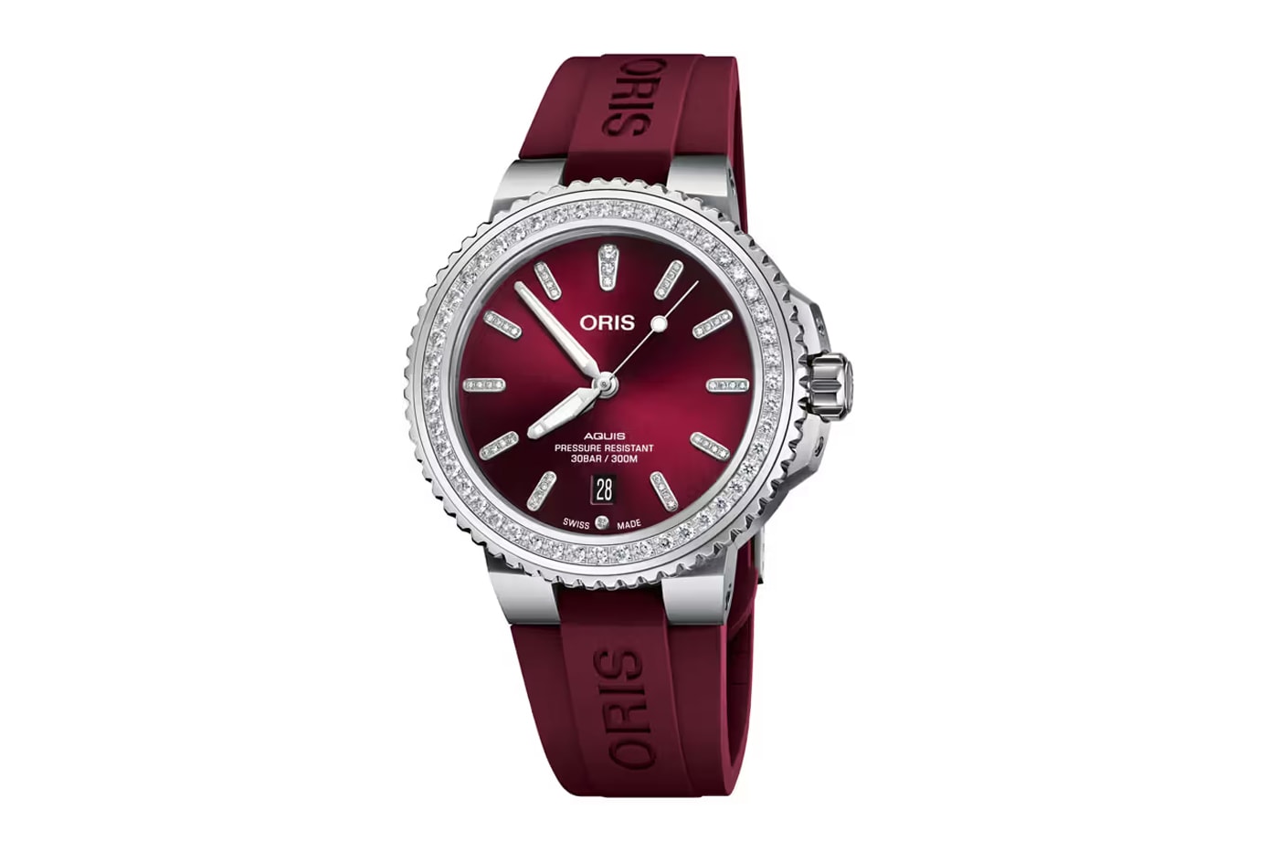 Oris Reveals New Aquis Date Diamonds Timepiece Watches
