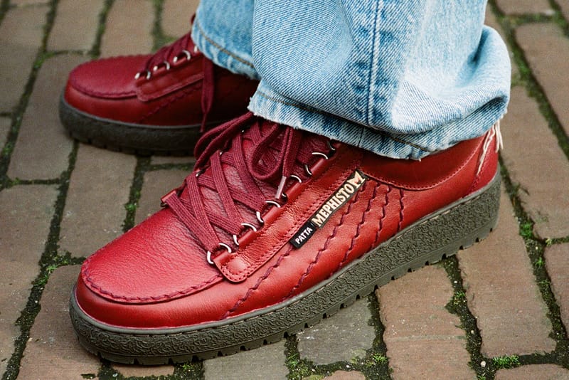 Patta Reworks Mephisto's Rainbow Shoe In Premum Mammoth Grain Leather