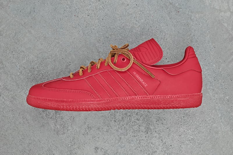 human race sneakers red