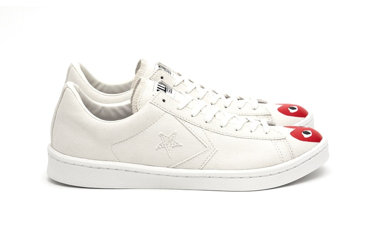 PLAY COMME des GARÇONS Reconnects With Converse Japan for Pro Leather Sneakers