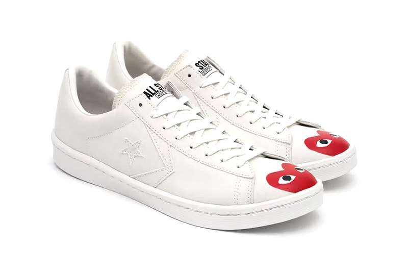 PLAY COMME des GARÇONS x Converse Japan Pro Leather (2023) Hypebeast