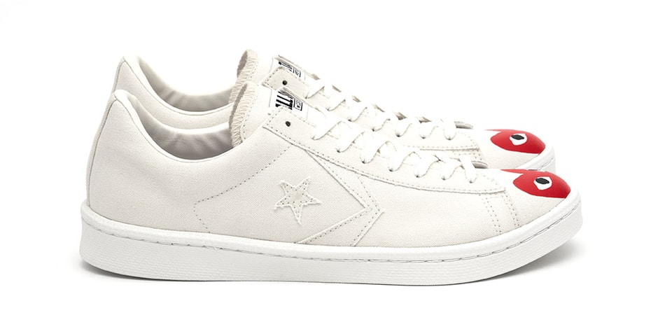 PLAY COMME des GARÇONS Reconnects With Converse for Pro Leather Sneakers