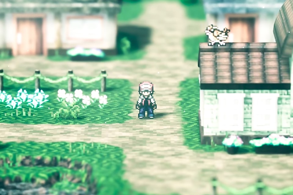 Pokemon The Legend of RED is a new Pokemon fan remake in Unreal