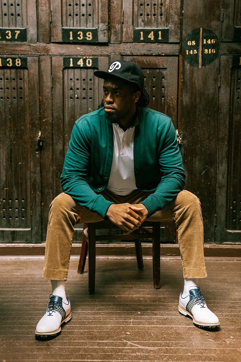 public drip golf ss23 collection fashion apparel style polo shirt pants sweater hat cardigan 