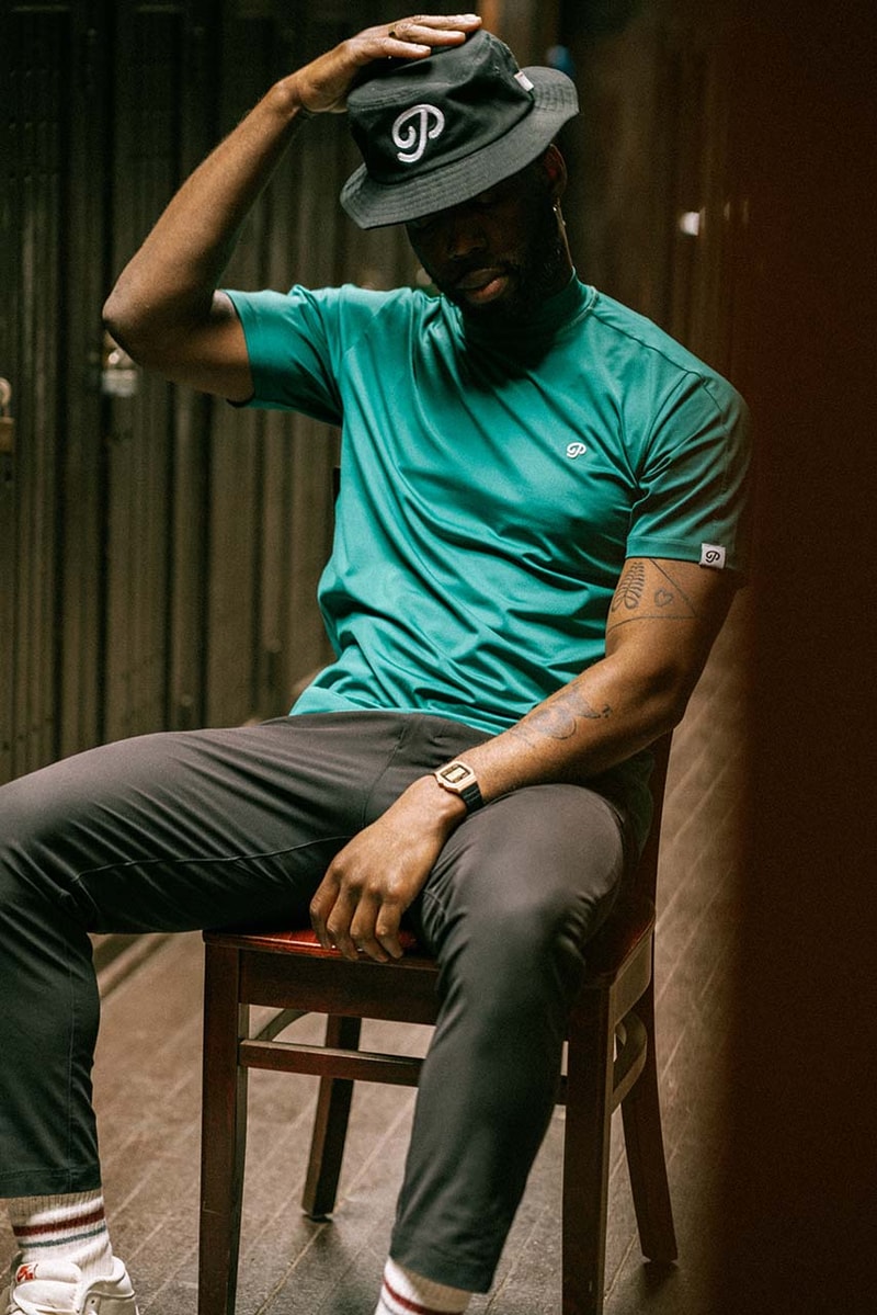 public drip golf ss23 collection fashion apparel style polo shirt pants sweater hat cardigan 