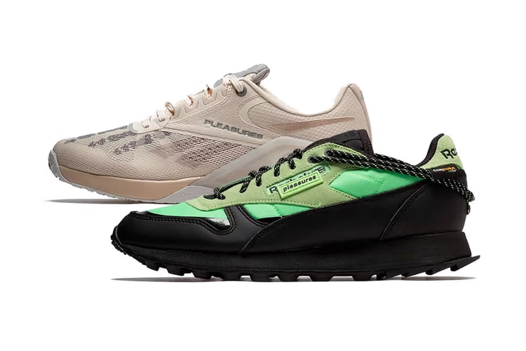 PLEASURES and Reebok Reunite for Classic Leather and Nano 6000 Collaboration