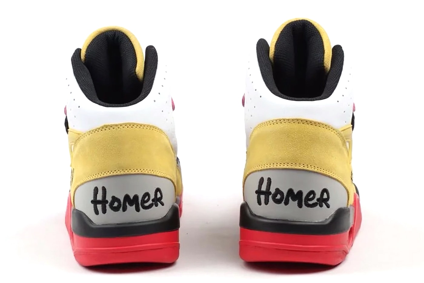 Assassin Shoes The Simpsons yellow white red velcro water pump ned flanders homer release info date price