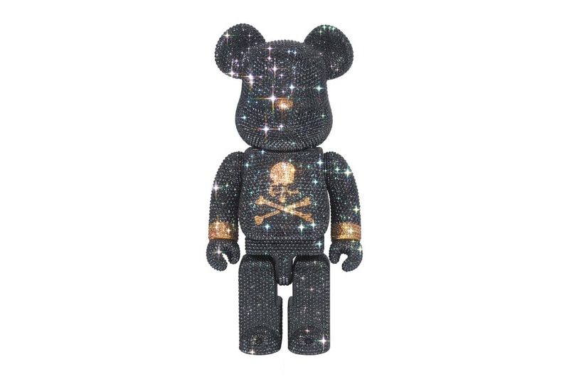 Medicom Toy BE@RBRICK 2G Tokyo mastermind Japan black rhinestone gold release info date price