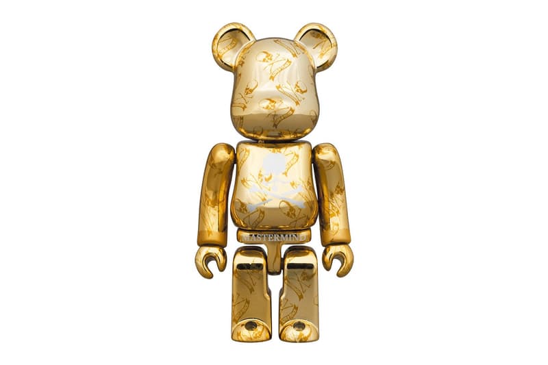 Medicom Toy BE@RBRICK 2G Tokyo mastermind Nhật Bản màu đen kim cương giả vàng thông tin ngày phát hành giá