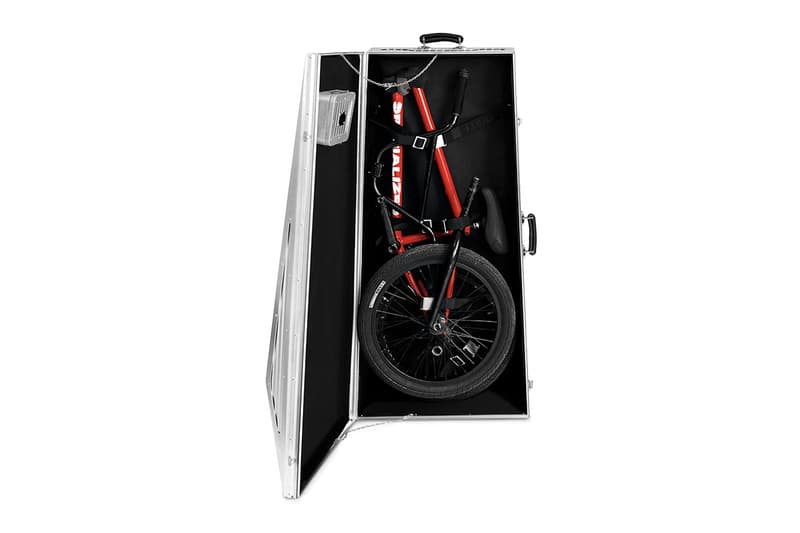 RIMOWA Unveils First-Ever Bike Case for BMX Athlete Nigel Sylvester custom coneptual piece modern sport case early 80s atelier durable aluminum contemporary travel