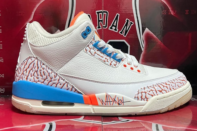russell westbrook air jordan 3 mr triple double pe okc thunder jordan brand player exclusive