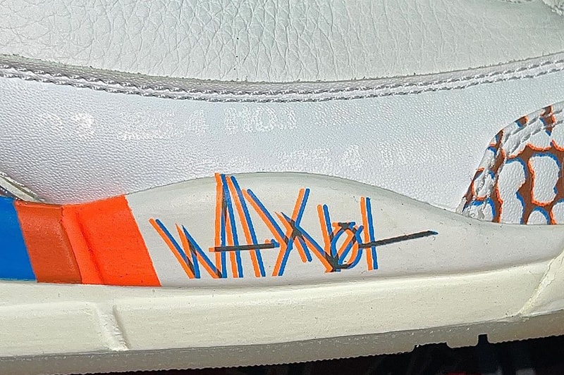 russell westbrook air jordan 3 mr triple double pe okc thunder jordan brand player exclusive