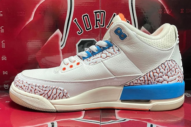 russell westbrook air jordan 3 mr triple double pe okc thunder jordan brand player exclusive