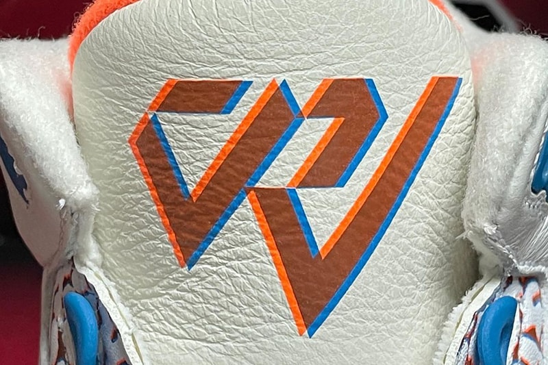 russell westbrook air jordan 3 mr triple double pe okc thunder jordan brand player exclusive