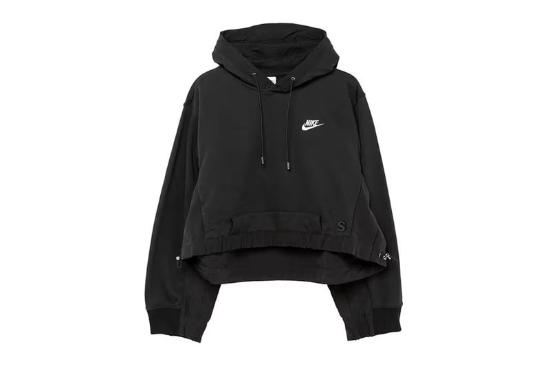 sacai nike customized air force 1 low white hoodie black mens womens chitose abe release date info store list buying guide photos price 