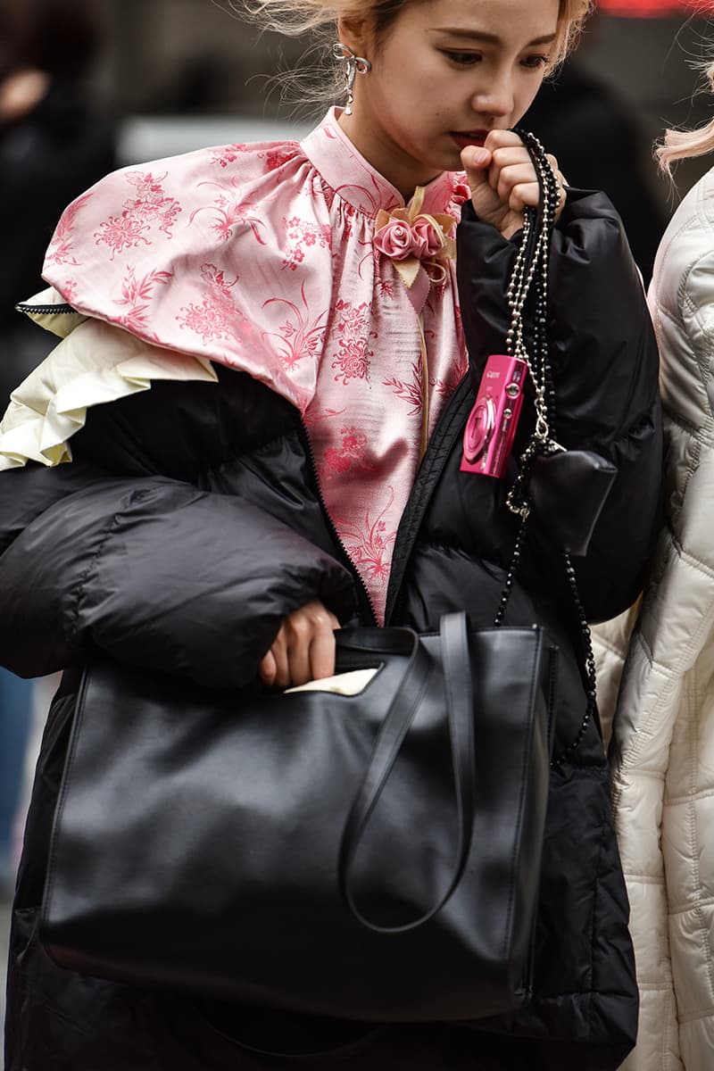 Shanghai Fashion Week FW23 Street Style looks thom browne undercover luxury brands streetwear china fashion luxury