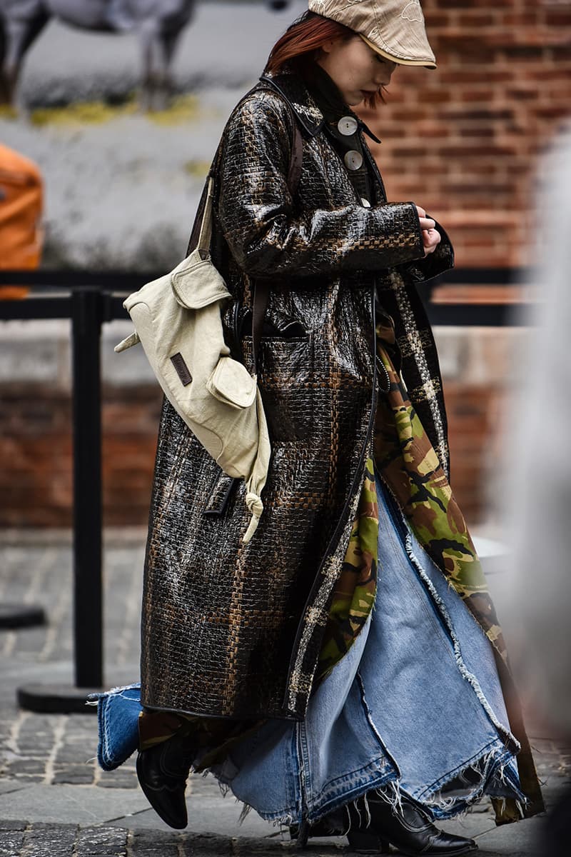 Shanghai Fashion Week FW23 Street Style looks thom browne undercover luxury brands streetwear china fashion luxury