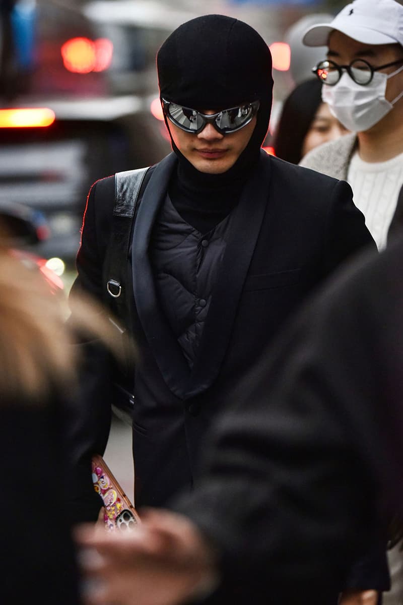 Shanghai Fashion Week FW23 Street Style looks thom browne undercover luxury brands streetwear china fashion luxury