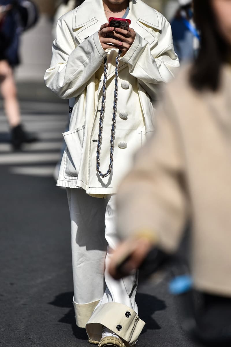 Shanghai Fashion Week FW23 Street Style looks thom browne undercover luxury brands streetwear china fashion luxury