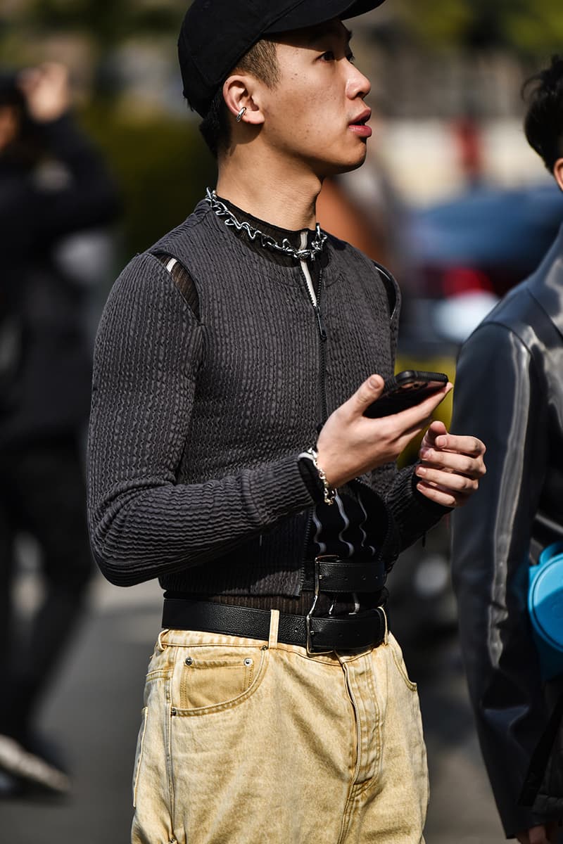 Shanghai Fashion Week FW23 Street Style looks thom browne undercover luxury brands streetwear china fashion luxury