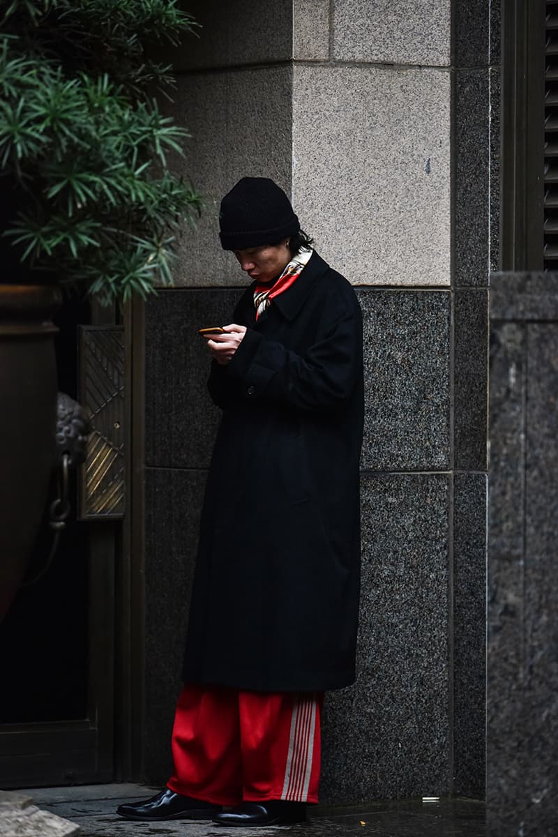 Shanghai Fashion Week FW23 Street Style looks thom browne undercover luxury brands streetwear china fashion luxury