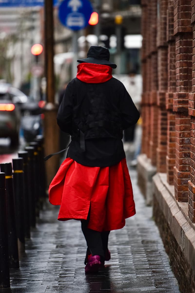 Shanghai Fashion Week FW23 Street Style looks thom browne undercover luxury brands streetwear china fashion luxury