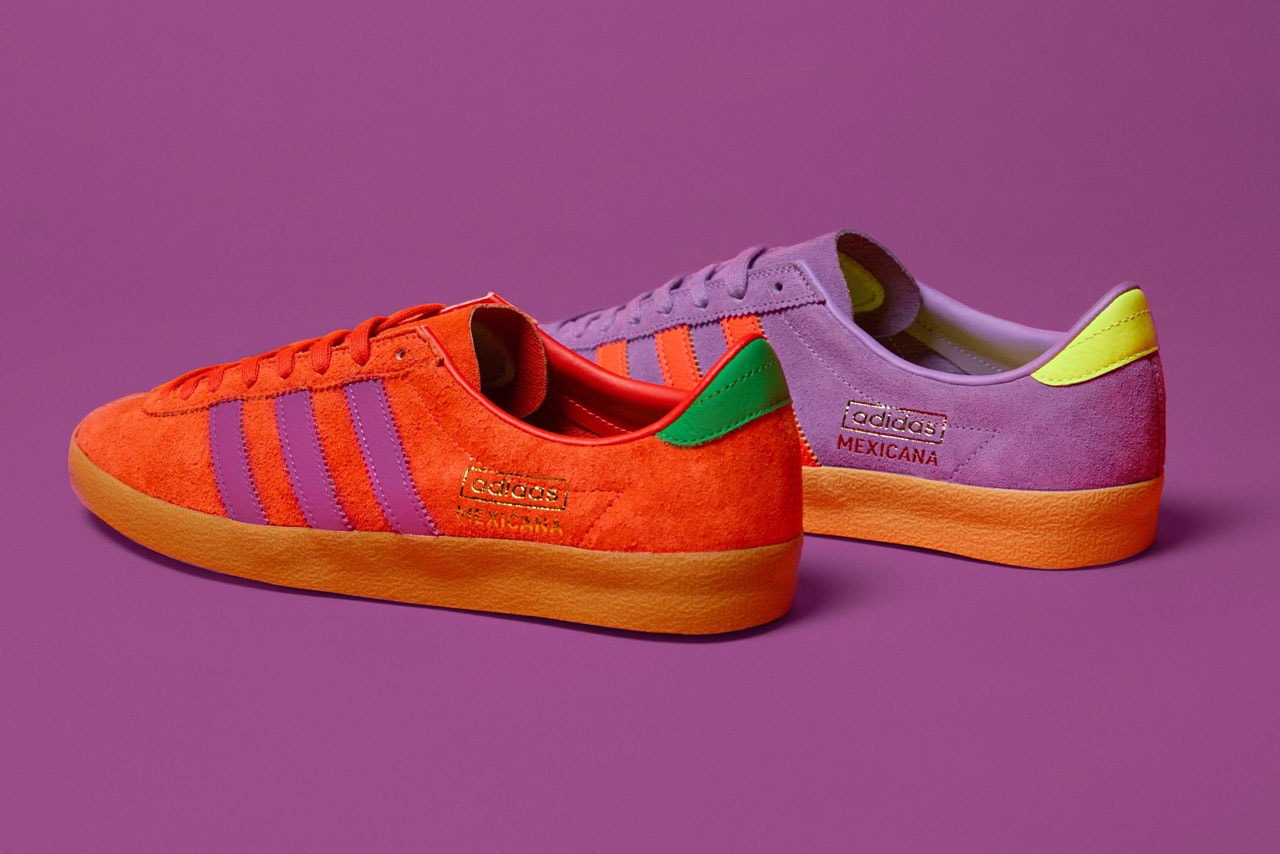 size? adidas Originals Archive Mexicana Cinco de Mayo UK Footwear Sneakers French Republic Mexican Shoes Fashion Footwer
