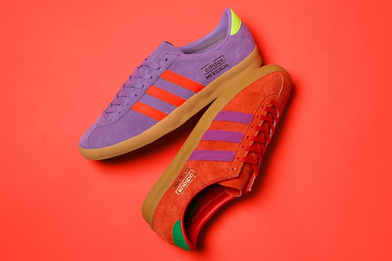 size? adidas Originals Archive Mexicana Cinco de Mayo UK Footwear Sneakers French Republic Mexican Shoes Fashion Footwer