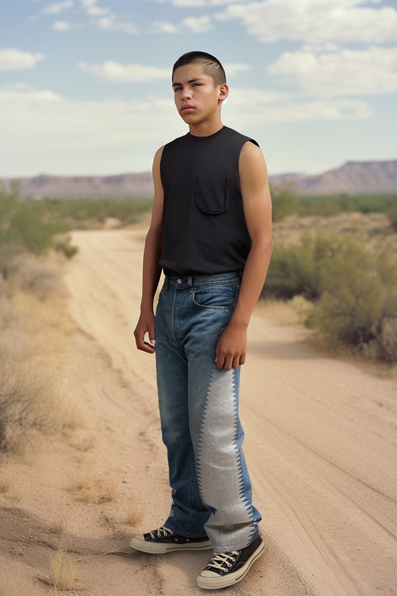 Slam Jam x Levi's Collaboration Vintage Americana Leone Movies Ennio Morricone Luca Benini Lookbook Release Information